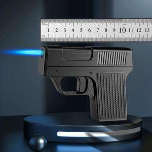 권총담배케이스 라이터 불꽃 권총담배갑 권총 케이스 총모양 포커스 사찌몰 공기권총