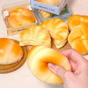 모찌 스퀴시 베이커리 쫀득 말랑이 3개 주물럭 빵모형