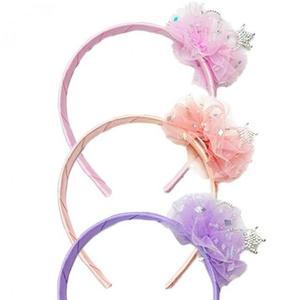 아동 헤어밴유니드 여아 반짝이 왕관 머리띠 어린이 머리띠