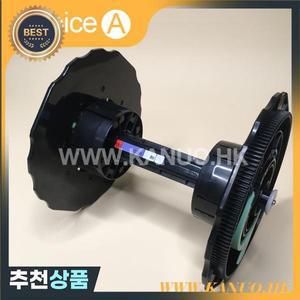 프론티어 DE100-XD 프린터 Minilabs 부품용 후지 페이퍼 롤 스핀들 유닛