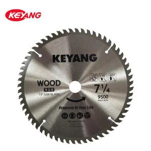 계양 5071025 목공용 팁쏘 185mm 60날 2.0T 원형톱날 CS-7CA HS7600 호환용