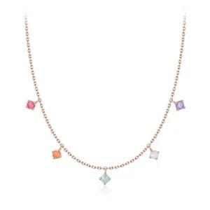 [엘르주얼리] 레인보우 스타 목걸이 ELBRNN241