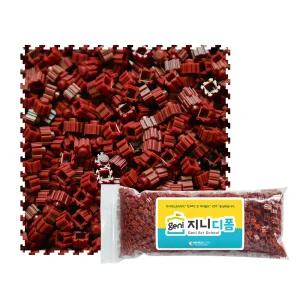 부드럽게 끼워지는 명품디폼블럭 지니디폼 싱글컬러 리필팩 1200p(개)_브라운