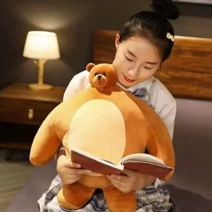 어깨깡패 소두곰 인형 24센티 머리작은 소두 대두 곰돌이 봉제 미니 곰 가방고리인형 선물 여자친구