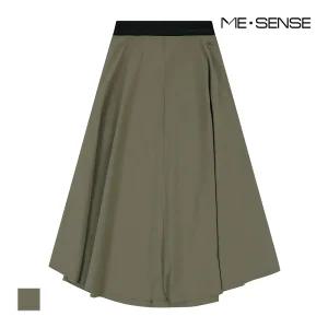 [미센스] 밴딩배색 A라인 스커트_MB48SKM201Z