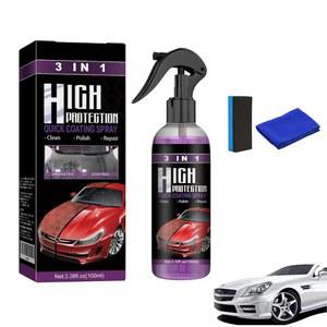 P40 자동차 스크래치 퀵 리페어 나노 스프레이, 2025년형 신형 리무버, 모든 및 표면용 다기능 코팅 재생제 스프레이(100ML 세트)