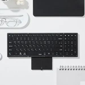 아이노트 XK907B 접이식 블루투스 키보드 터치패드