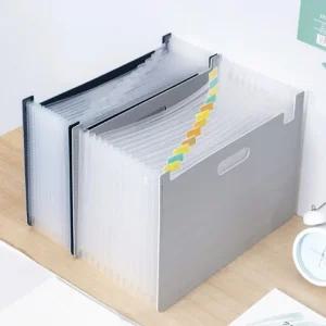 12분류 아코디언 도큐먼트 파일박스/도큐먼트화일/B4파일/케이스/서류/보관/상자/학생/파일/철제/서류함