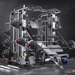 헬스장 종합 홈짐 스쿼트 머신 피트니스 기구 가정용 운동 종합훈련기 다기능 장비