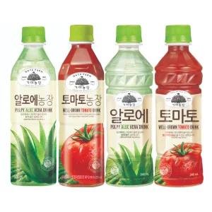 가야 알로에 농장/토마토 농장 340ml 24개 500ml 20개