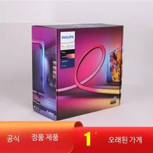 필립스 휴 라이트 스트랩 무드등 게이밍용 32~34인치 모니터 조명 휴브릿지 포함