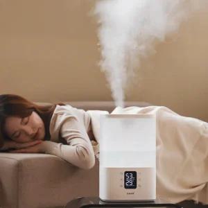 HAAN 쉬운세척 풍부한가습량 UV살균 LED무드등 복합식가습기 4L 리모컨형/가정용가습기 아기가습기