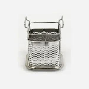 스텐 타공 사각 수저통 소 주방 식당 조리도구