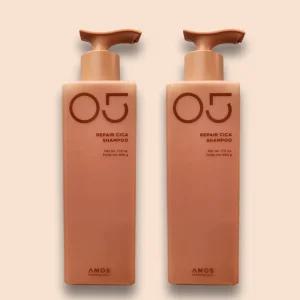 아모스 리페어 시카 샴푸 500g 2개 모발 강화