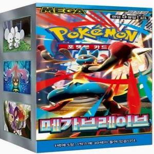 포켓몬카드 MEGA 확장팩 메가브레이브1박스 30팩