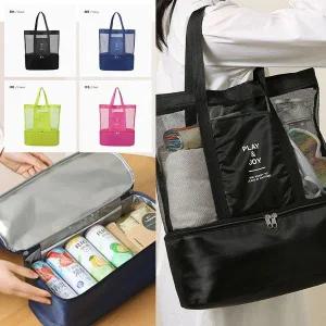 플레이앤조이 멀티 숄더 보온가방 보냉가방 맘백 이유식가방