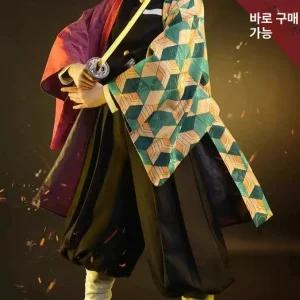 귀멸의칼날 코스프레 의상 남성용 애니메이션 세트 카마도 탄지로