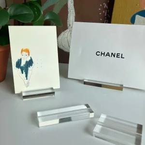 사진 거치대 명함꽂이 아크릴 엽서 스탠드 홀더