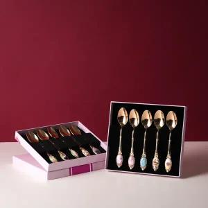 [롯데백화점]로얄알버트 100주년 디저트 커트러리-스푼포크  10P세트 후기