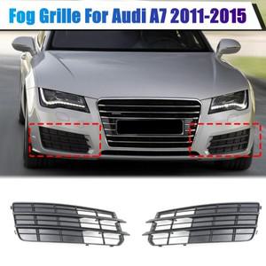 앞범퍼 안개등 그릴 커버 Audi 호환 A7 2011 교체 베젤 자동차 액세서리