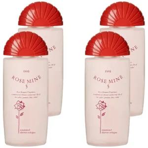 에바스코스메틱 로즈마인5 데일리 보습케어 샤워코롱 로즈부케향 185ml 4개