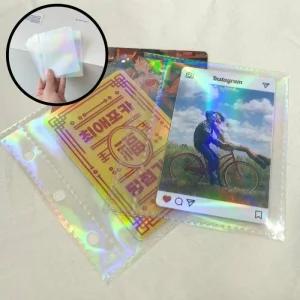 1p 홀로그램 3공 포카바인더 속지 포토카드 앨범 홀더북 포켓