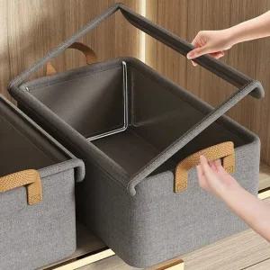 커버형 부직포 프레임 리빙박스