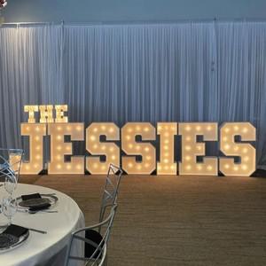 대형 LED 라이트 업 마키 글자 사인 파티 및 조명 알파벳