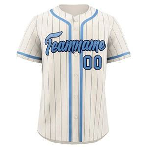 레드 스트라이프 야구유니폼 커스텀제작 W484 주니어 성인 반팔셔츠