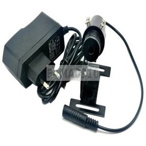 도트 로케이터 레이저 다이오드 모듈 라이트, 레드 5V 어댑터 포함, 650nm, 20mW, 22x60mm