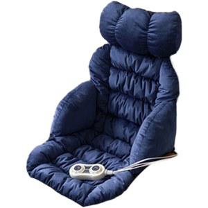 쿠션 의자용 전기장판 게이밍 네이비 핸들 발열 이중노브 의자등받이 표준형 더블 체어