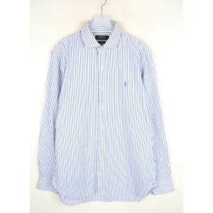 구제 폴로 커스텀핏 남방 남성L 스트라이프 셔츠 6690