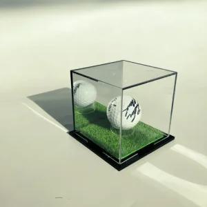 골프공 선물 케이스 대 아크릴 야구공 홀인원 보관 싸인볼 골린이 진열 기념볼