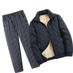 양털패딩점퍼 빅사이즈 겨울 남성 작업복 잠바 집업 남자 기모바지