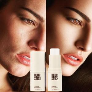 1pc 보이지 않는 모공 프라이머 스틱 - 방수 보습 부드럽고 오래 지속되는 메이크업