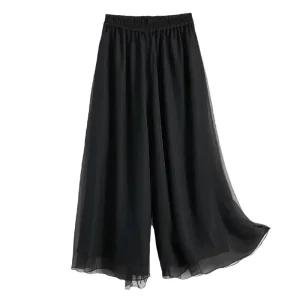 풀치마 속바지 한복 한국 무용 쉬폰 한국무용속바지 워십복 연습복