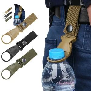 (제스트)물통걸이 간편한 물병 낚시 생수병홀더 등산 물통걸이