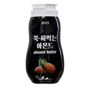 미네스 대용량 100% 쭉-짜먹는 아몬드버터 티타임 브런치 티타임 브런치모임 티타임 파인다이닝 티타임 카