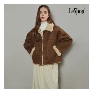 [르샵] 카라넥 시어링 스웨이드 무스탕 자켓 (BOBJK011A) 829545