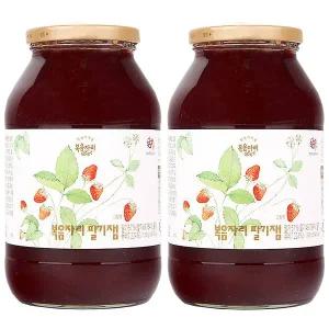 복음자리 딸기잼 1.3kg x 2개