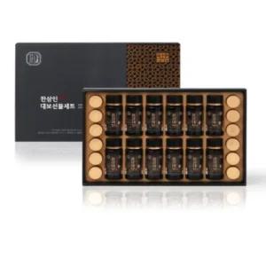 한삼인 홍삼대보 2호 6년근 수삼 국내산 선물 세트 X4