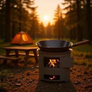 다기능 휴대용 화로대 바베큐 숯불 화목난로 야외 가정용