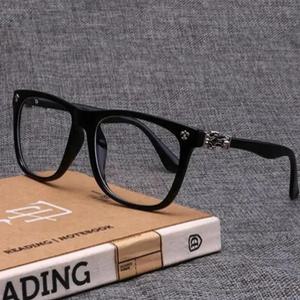 뿔테 패션테 크롬하츠 안경테 안경 블랙 + 블루라이트 펀해치스타일