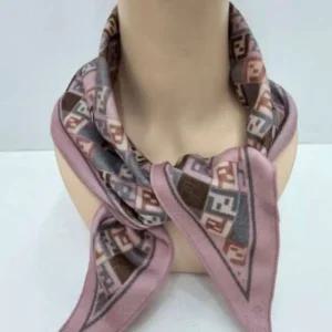 [애슬릿] 쁘띠 목도리 여성 겨울 기모 얇은 마름모 미니 머플러