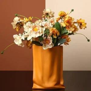 인테리어 화병 예쁜 도자기 꽃병 화초장식