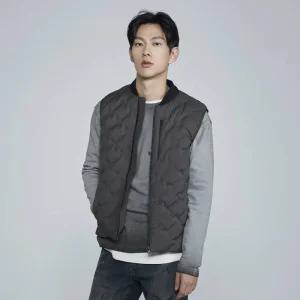 [버커루][U.T] 남성 POLY 경량 튜브 다운 베스트(B224DW400P)