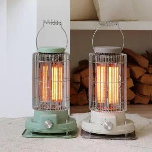 모리츠 원통형 레트로 카본히터 MCH-3385R(그린)/MCH-QH700CKH(베이지)