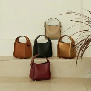 [런칭가 199000원][CONTIGO] 콘티고 이태리 소가죽 핸드백