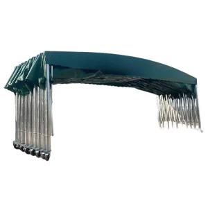 대형 캐노피 자바라 이동식 천막 포장마차 그늘막