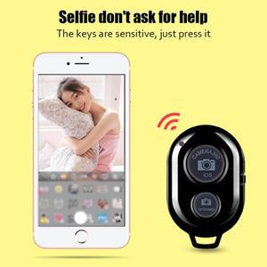 미니 카메라 블루투스 호환 리모콘 사진 셔터 릴리즈 버튼 IOS/ 스마트폰용 전화 셀카